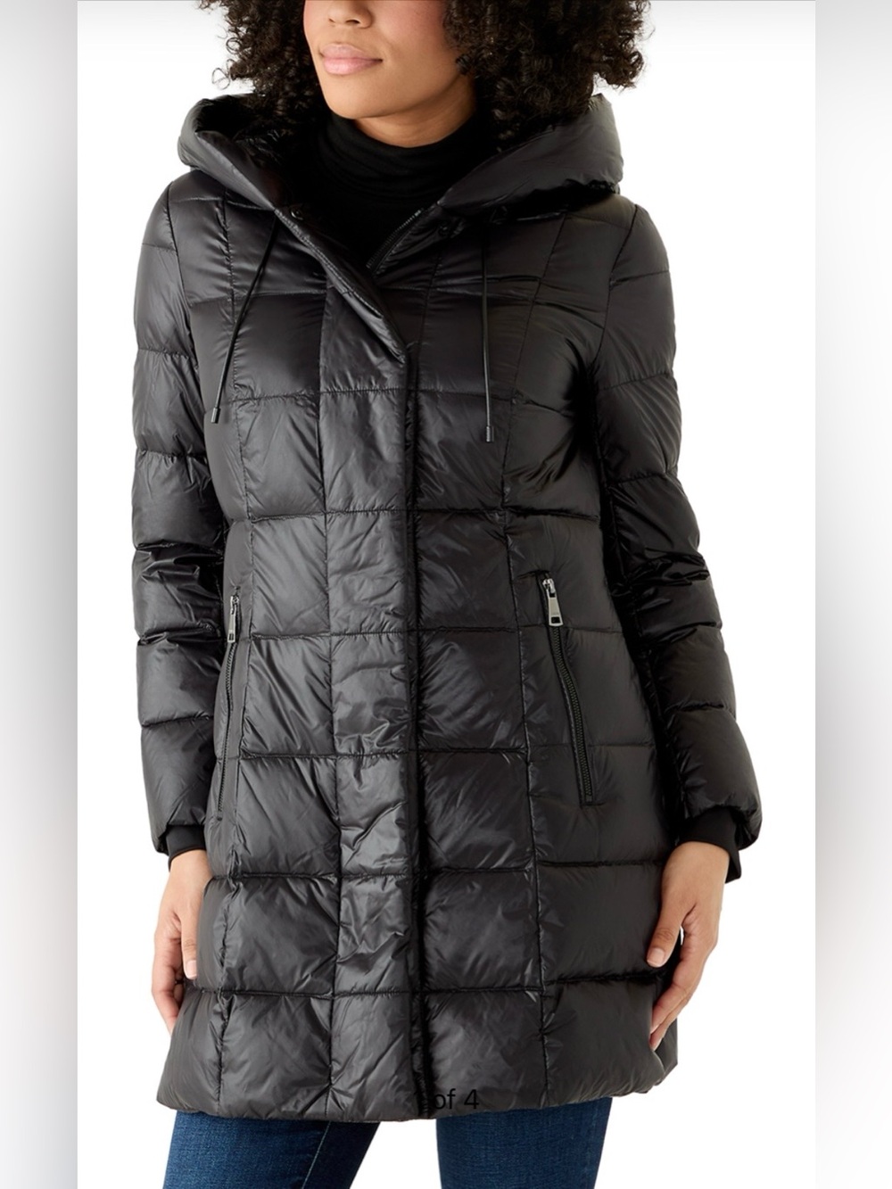 DKNY Women's Puffer Overcoat NWT medium